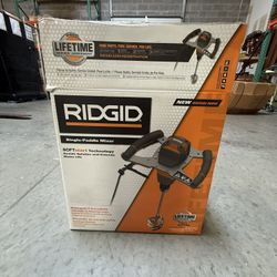 Ridgid Single Paddle Mixer