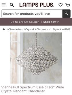 Crystal Pendant Chandelier