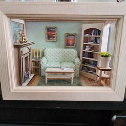 Ooak Mini Livingroom Box