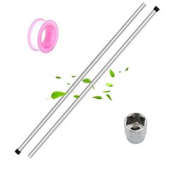 5904: 2pk Magnesium Anode Rod 29" for Hot Water Heater Compatible with GE Geospring Rheem Reliance Richmond Tank, Three Quarter 3/4" NPT Thread 0.84" 