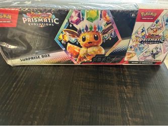 Pokemon prismatic Evolutions booster bundle + Surprise box