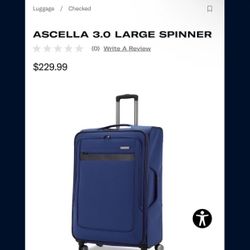 Brand New Larger Samsonite Spinner