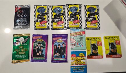NEW Sealed 1990s vintage cards