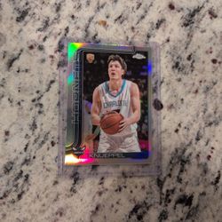 2025-26 Topps Chrome Basketball Kon Knueppel Silver Refractor Rookie #254 RC