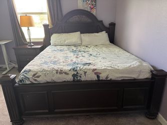 California King Bedroom Set – Solid Wood – $1,200 OBO