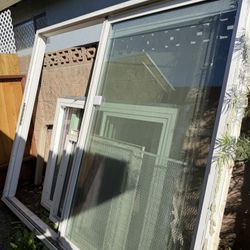 Sliding Door 8ft, 4 Windows 