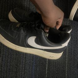 black And White Air Force 1