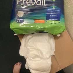 👣👣👣👣— $50 per box-kids pull up style diapers-- basically a size 8-10 child-- (88 count per box)   Single boxes are $50 each—- ********************