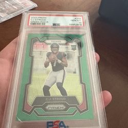 2023 Green Wave Cj Stroud Psa 10