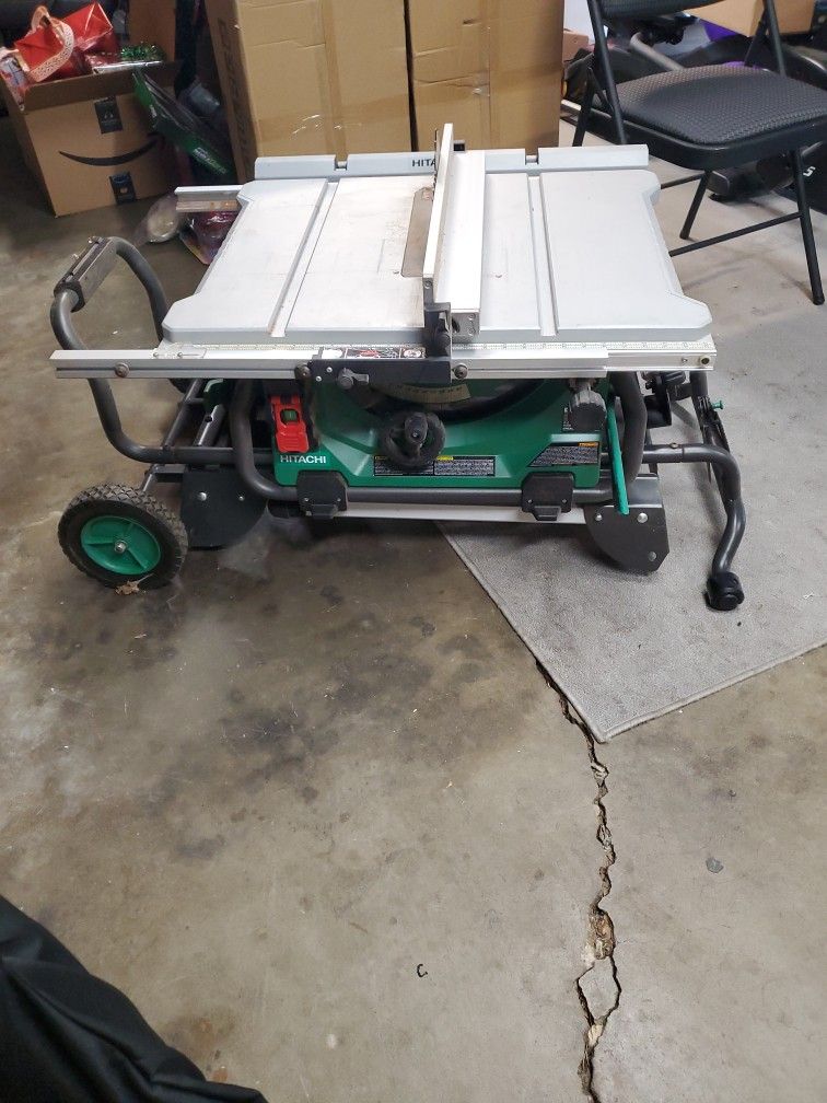 HITACHI C-10RJ TABLE SAW