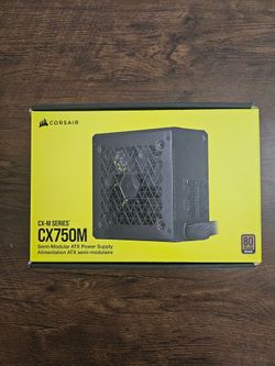 Corsair Power Supply - CX750M — 750 Watt 80 PLUS Bronze Semi Modular ATX PSU
