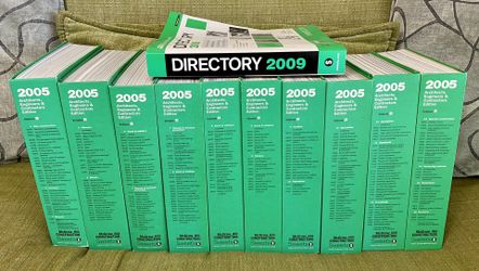 SET OF 10+1 2005-09 MCGRAW-HILL CONSTRUCTION SWEETS CATALOG FILE BOOK 1-10 PLUS DIRECTORY 2009