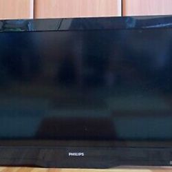 Philips 32” LCD TV With Remote