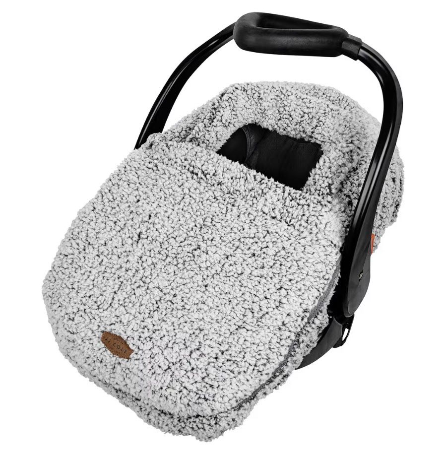 JJ Cole sherpa lined car seat cover
