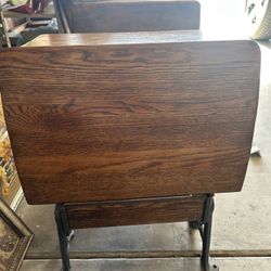 Antique children’s desk and chair