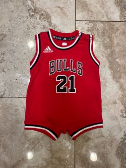 Chicago Bulls Baby Infant Jimmy Butler NBA Jersey One Piece Jumper Suit Adidas 12 Months