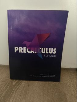 Blitzer precalculus third edition for hunter college