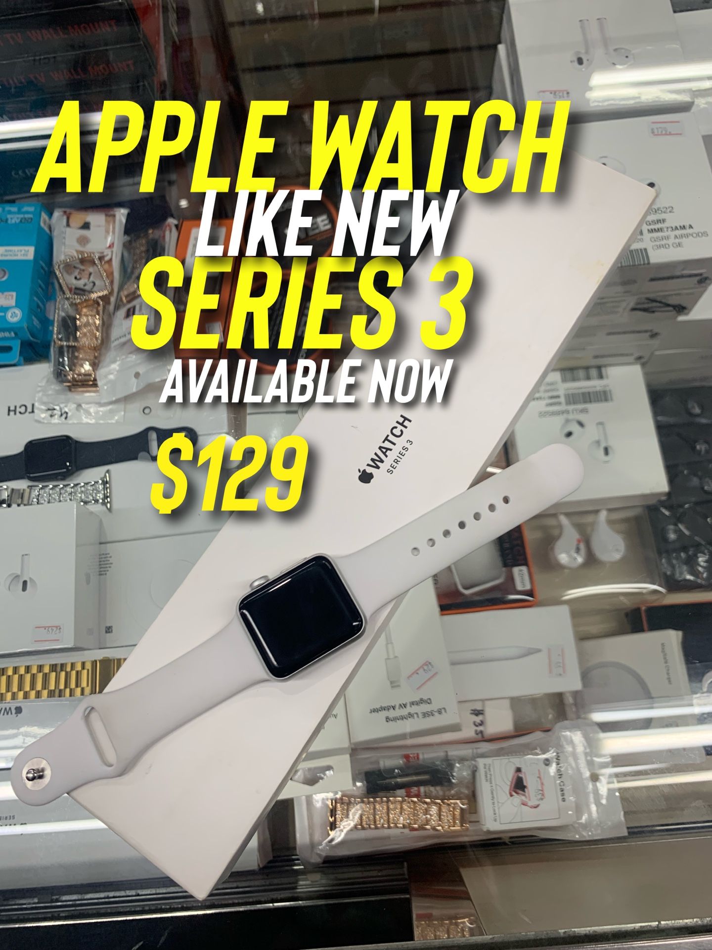 APPLE WATCH AVAILABLE NOW😳😳SERIES 3