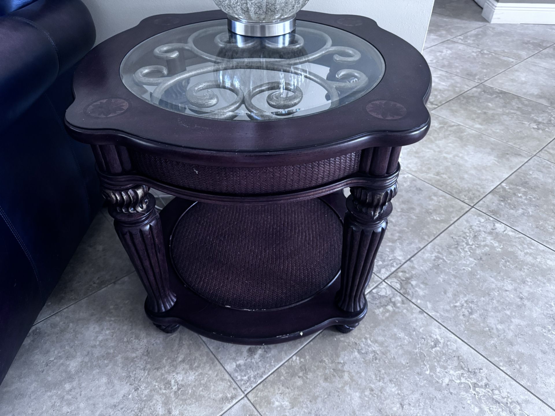 Beautiful Wood End Table 