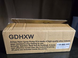 GDHXW airless paint spray pump