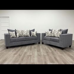 New Sofa + Loveseat 