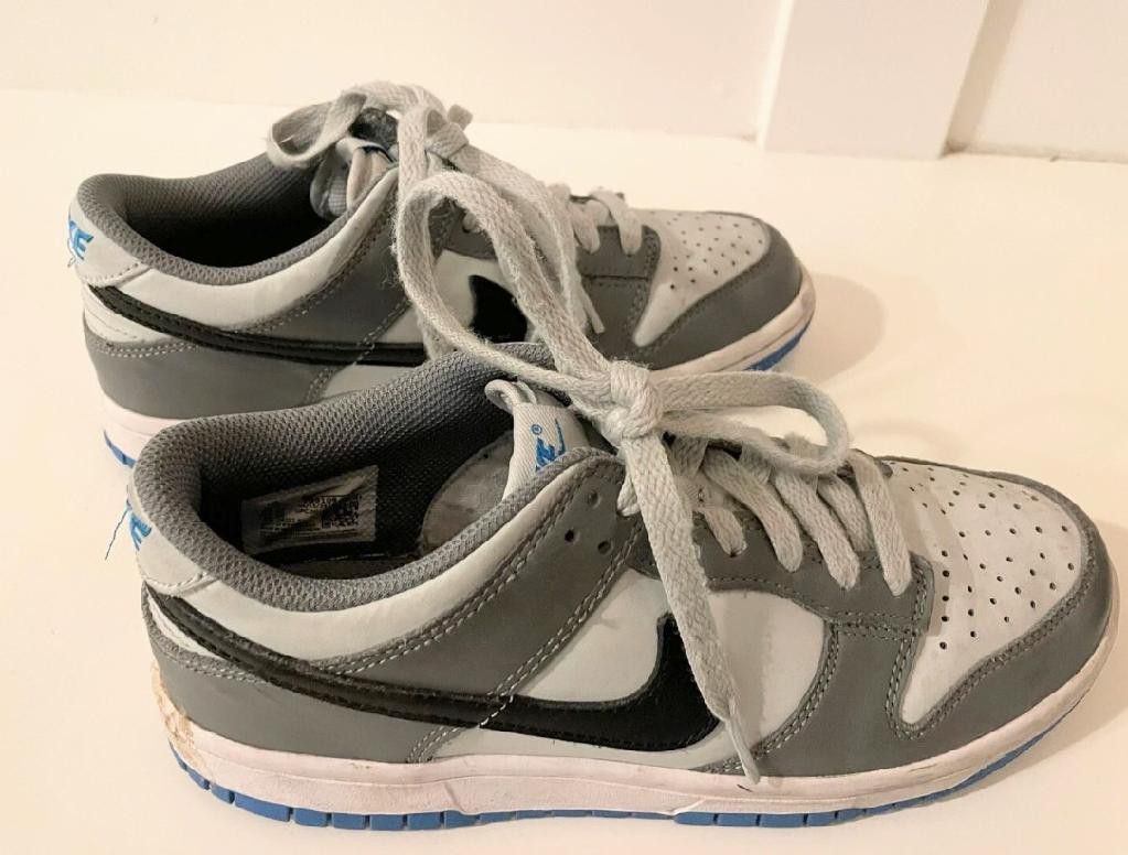 Nike Dunk Low Cool Grey/ Light Blue Size 5.5
