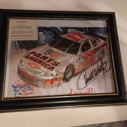 NASCAR Driver Darrell Waltrip Autograph