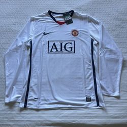 Manchester United 2008/2009 NIKE Long Sleeve Jersey Men’s US Size XL brand new with tags