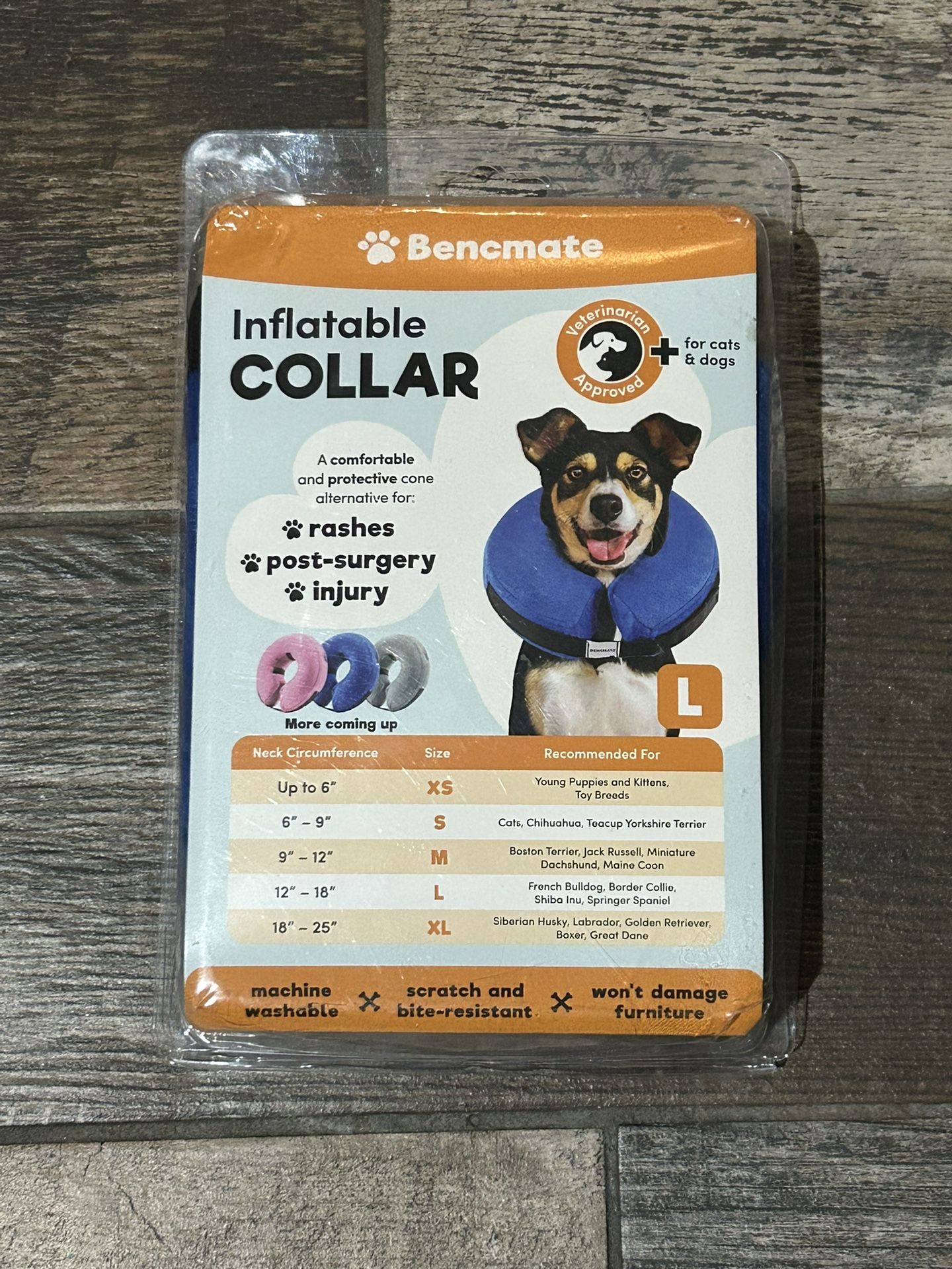 Bencmate Inflatable Dog Collar