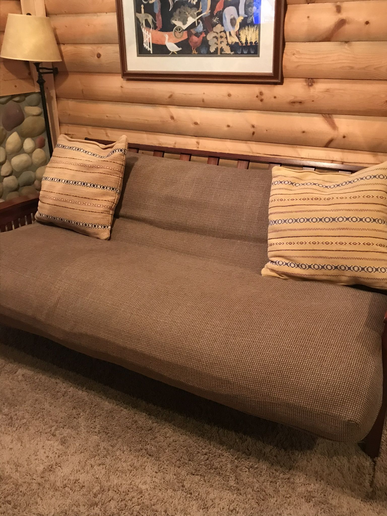 Futon sofa/bed Solid Wood