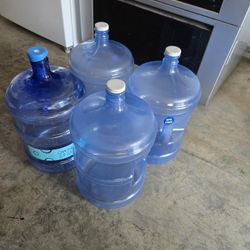 4 × 5 Gal Water Bottles