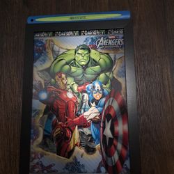 Marvel Avengers Picture Wall Art Hulk Iron Man Captain America
