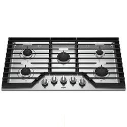 Whirlpool Gas 36 In cooktop