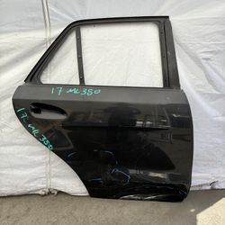 2017 Mercedes Benz Ml350 Right Rear Door Shell