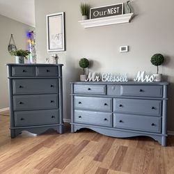 ✨🩶Beautiful solid oak set🩶✨