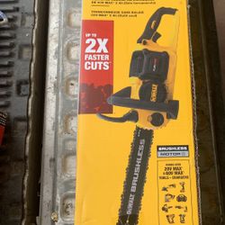 Dewalt  Flex volt 16 In Chainsaw 
