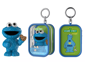 Cookie Monster Chase Case - Bag Backpack Charm Collectible