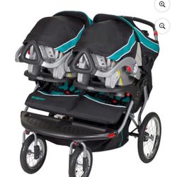 New Baby Stroller (twin Seat) 