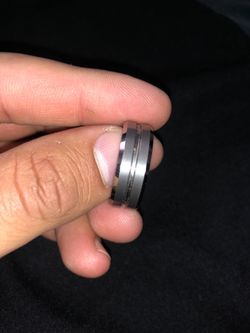 Tungsten wedding ring