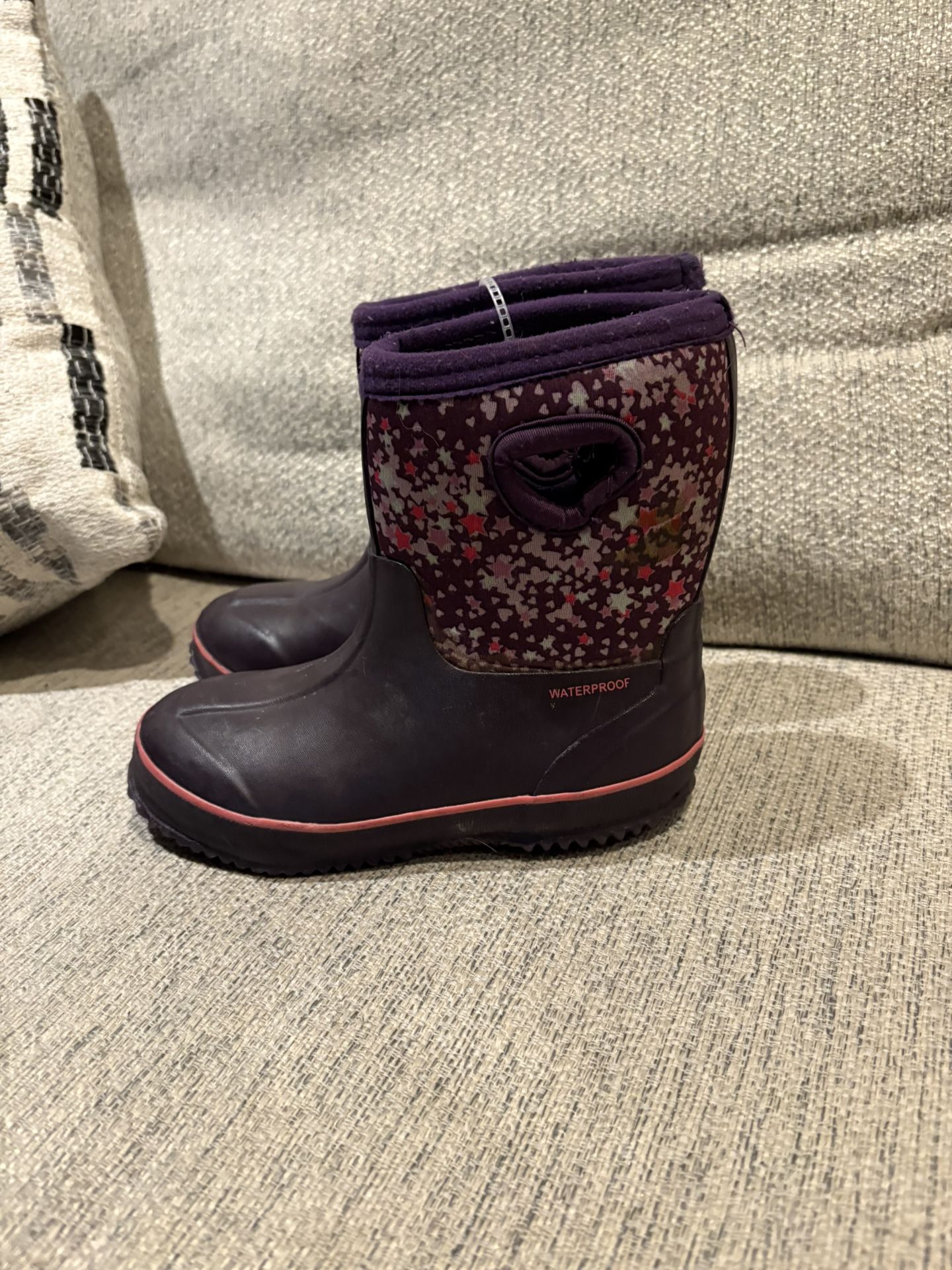 Girls Rain /snow Boots Size 11/12