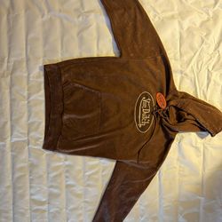 Von Dutch Hoodie Brown Wash Brand New Size S