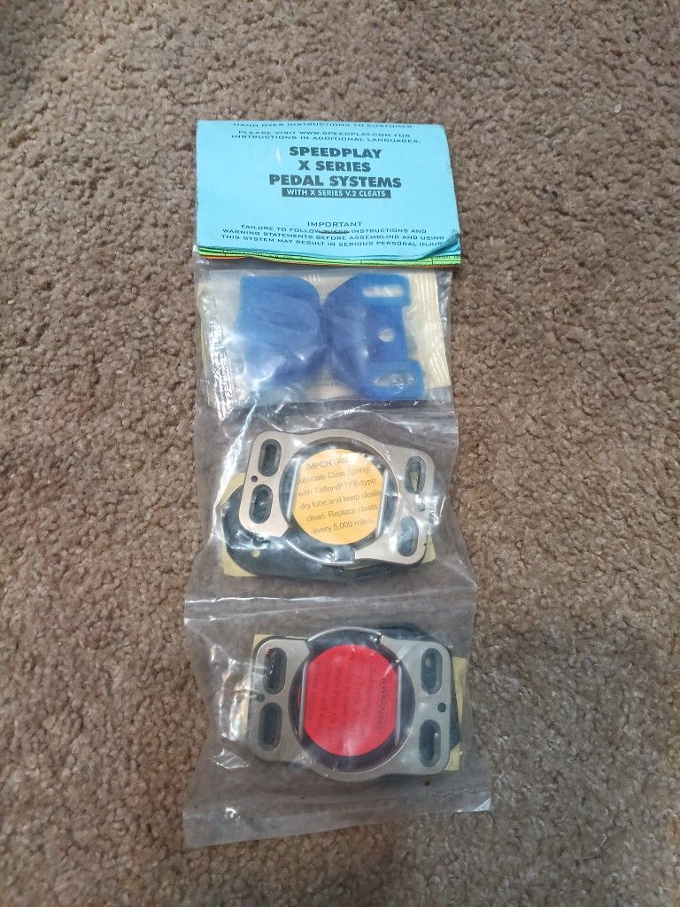 Speedplay X-Series CLEATS Road Bike Clipless Clip In Hardware X2 X5 X1 X