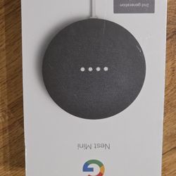 Google Nest Mini (2nd Generation) Smart Speaker - Black