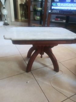 Awesome marble top Antique parlor table. Great detail