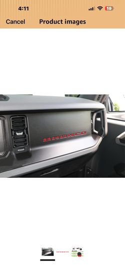 Bronco stickers