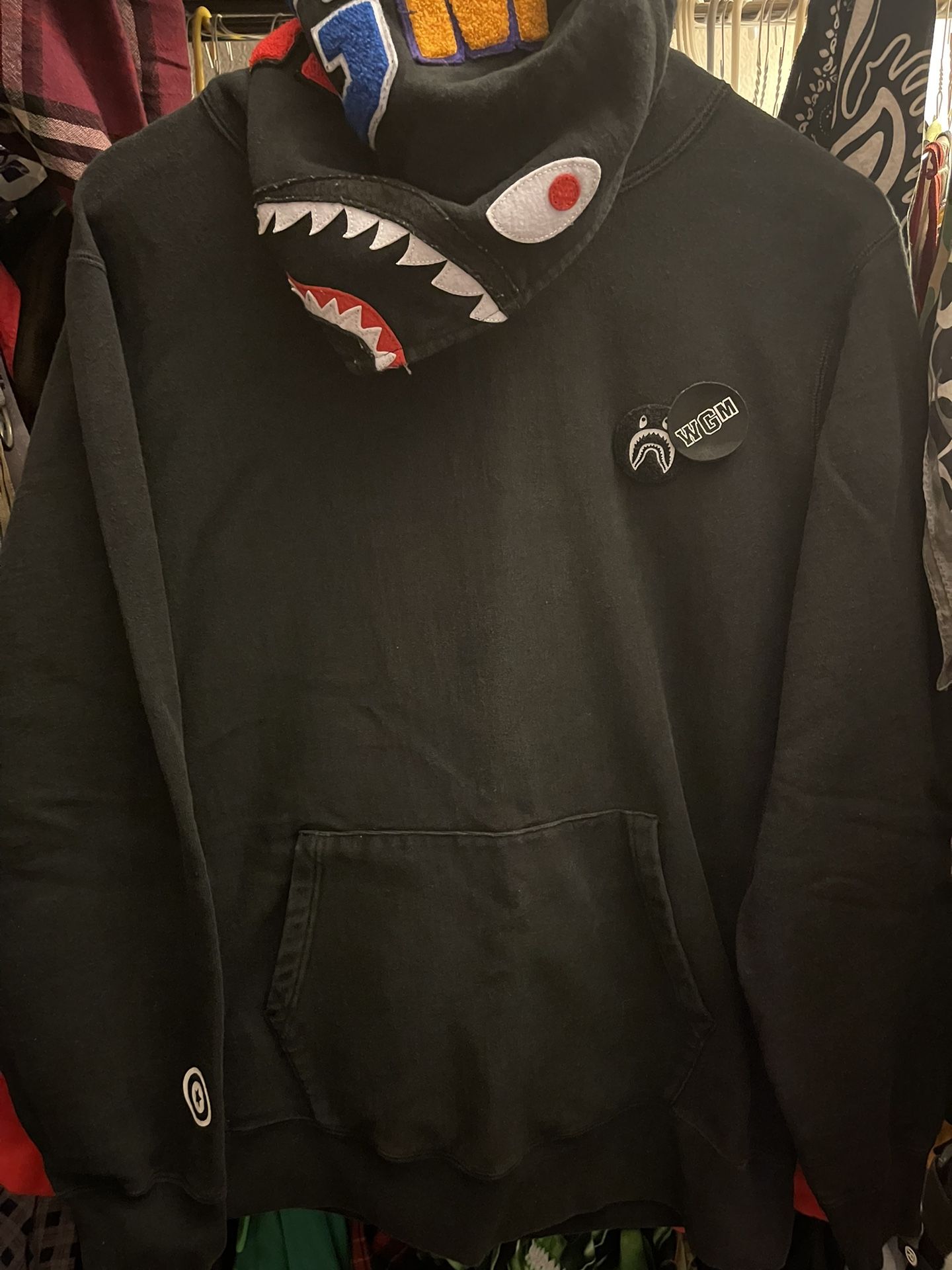 Bape Shark Hoodie Sz XL Bathing Ape