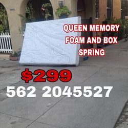 NEW QUEEN MATTRESS AND BOX SPRING SAME DAY DELIVERY OR PICK UP 