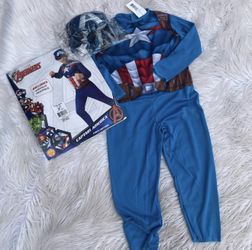 Boys Captain America costume