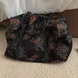 Vintage Carpet Bag From Late 80s 