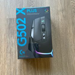 Logitech G502 X Plus Wireless Gaming Mouse Black - New 